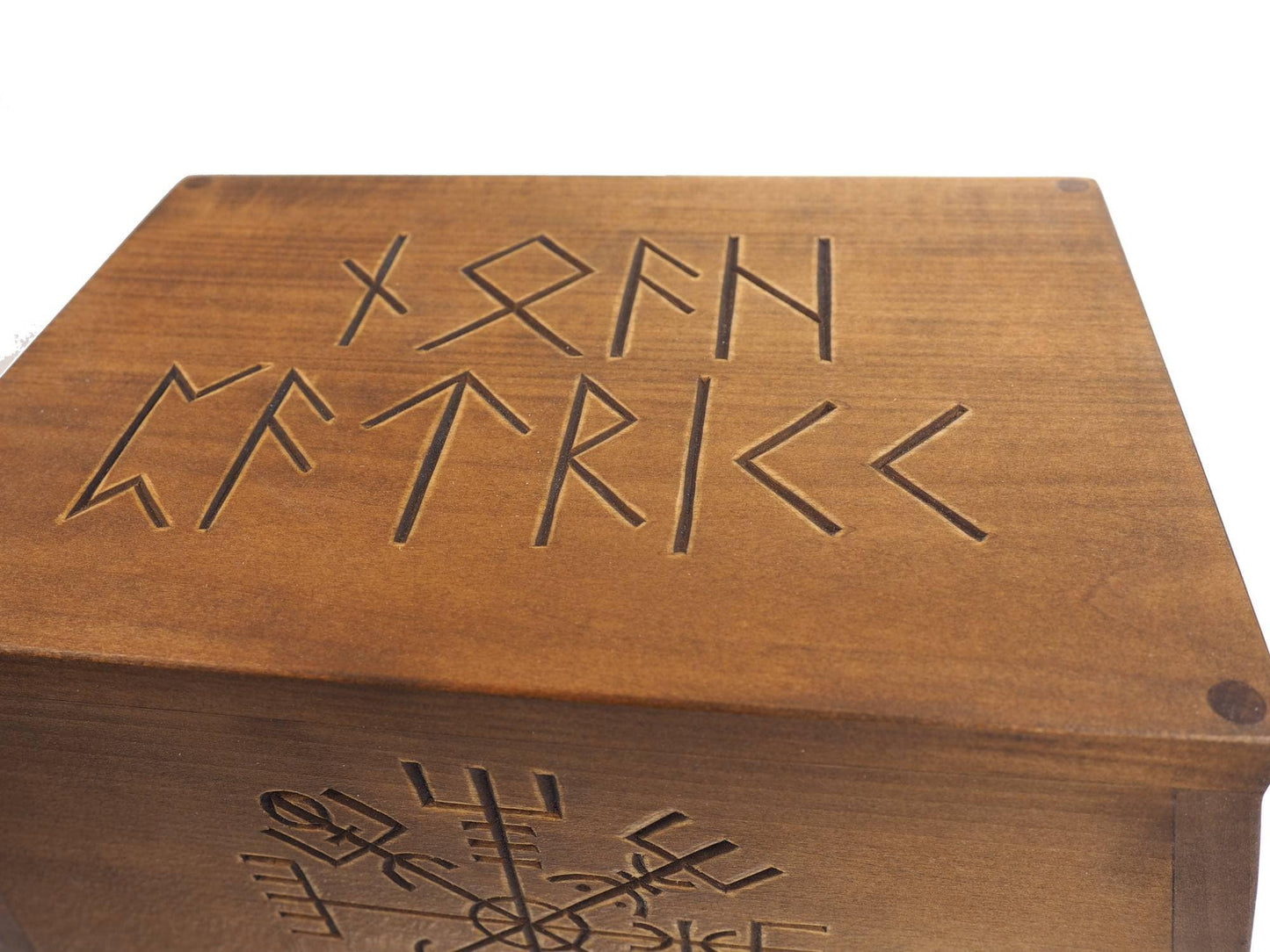 Viking ship Wooden Urn For Human Ashes, Wooden Memorial Box, Hand Carved, Keepsake Cremation Urns, Cremation Boxes For Burial, Viking pagan
