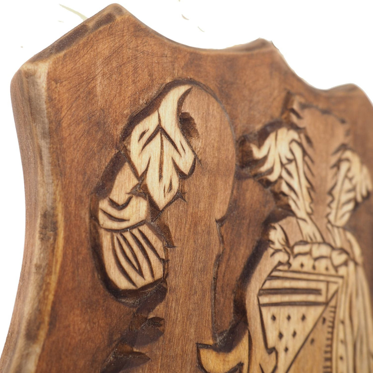 McGee Personalized Family Crest, Hand Carved, Coat of Arms, Custom, Family Shield, Wooden Emblem, Wedding Wood Art, Heraldic, Woodcraft