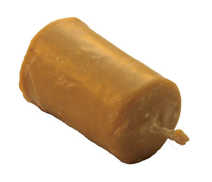 Pure Beeswax Candle, 3 and 1/2" high Unscented Beeswax Pillar Candle, Hand Made, Natural Eco Friendly for for Meditation, Prayer or Altar