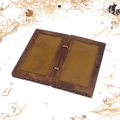 Wax tablet, Viking pattern, hand carved, medieval theme, perfect gift for him and for her, Larp and SCA, reenactment, Home decor, Novograd