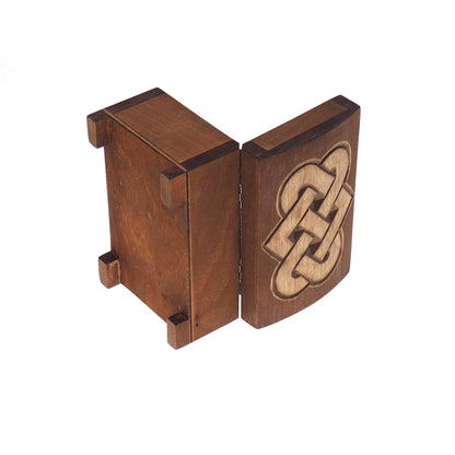 Wooden jewelry box, viking plait, hand carved, personalized, history pattern, gift box, custom jewelry box, wedding memory box,