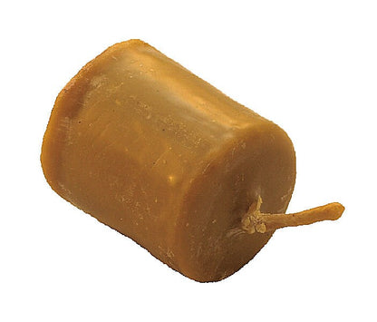 Pure Beeswax Candle, 2 and 1/2" high Unscented Beeswax Pillar Candle, Hand Made, Natural Eco Friendly for for Meditation, Prayer or Altar