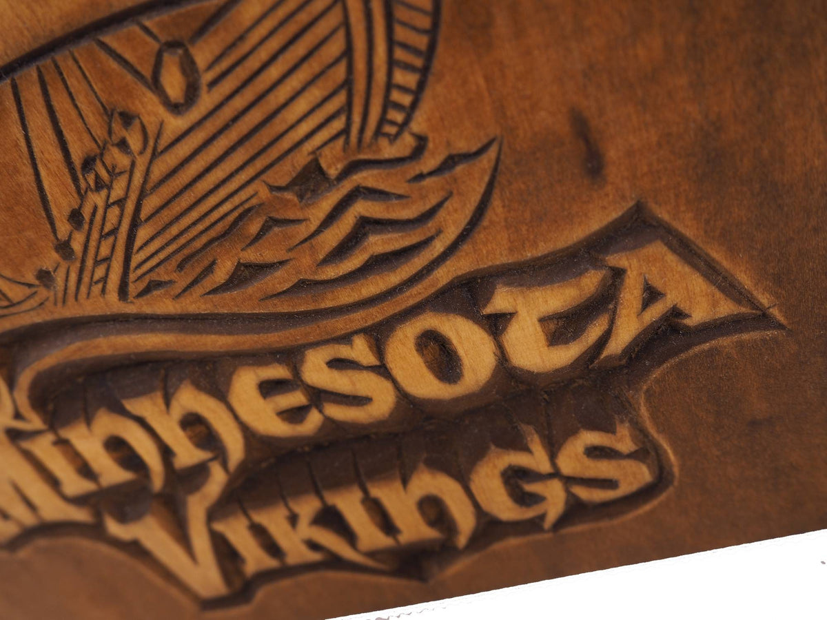 Square Personalized Wood Urn For Human Ashes, Sport fan urn, Wooden Memorial Box, Carved Keepsake Cremation Urns, Cremation Boxes For Burial