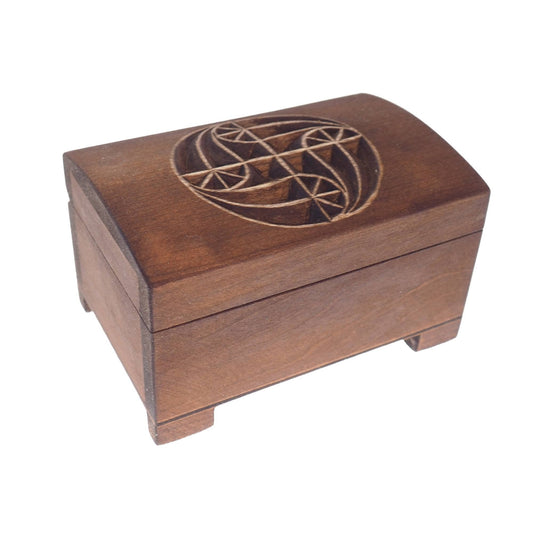 Wooden jewelry box, medieval , gothic , hand carved, personalized, history pattern, gift box, custom jewelry box, wedding box,  memory box