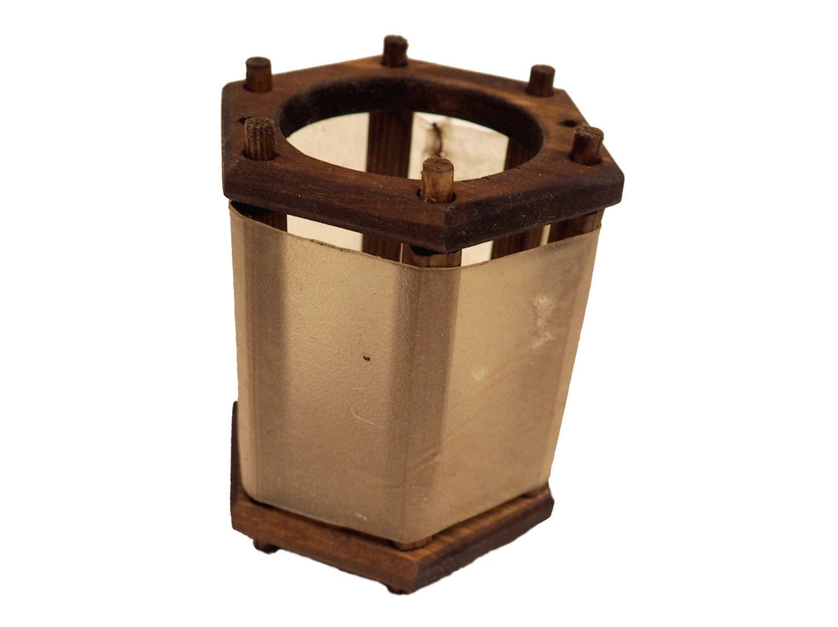 Small Wooden Medieval Lantern