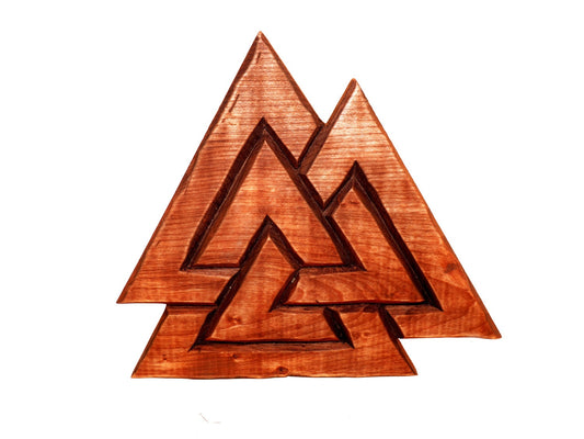 Valknut wall sign