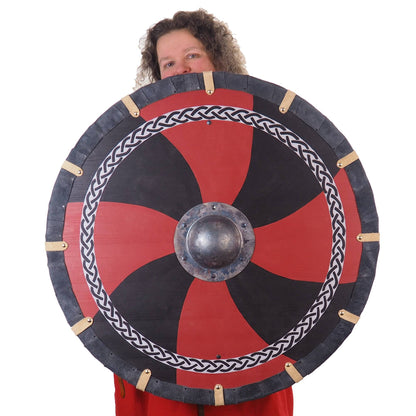 Viking shield, Personalized, cross,  Viking Shield, Hand Painted, Norsman shield, Wall decor, Larp and reenactment, SCA ready, pub decor