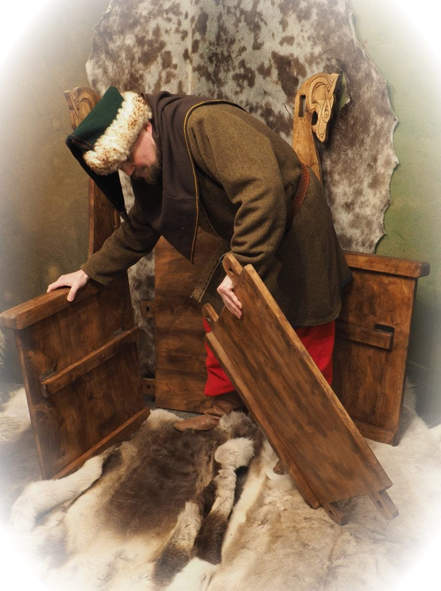 Viking medieval throne , larp, sca reenactment chair, historical furniture, viking throne,