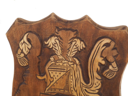 McGee Personalized Family Crest, Hand Carved, Coat of Arms, Custom, Family Shield, Wooden Emblem, Wedding Wood Art, Heraldic, Woodcraft