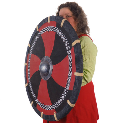 Viking shield, Personalized, cross,  Viking Shield, Hand Painted, Norsman shield, Wall decor, Larp and reenactment, SCA ready, pub decor