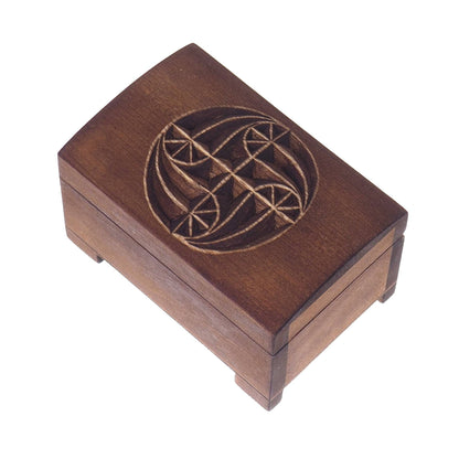 Wooden jewelry box, medieval , gothic , hand carved, personalized, history pattern, gift box, custom jewelry box, wedding box,  memory box
