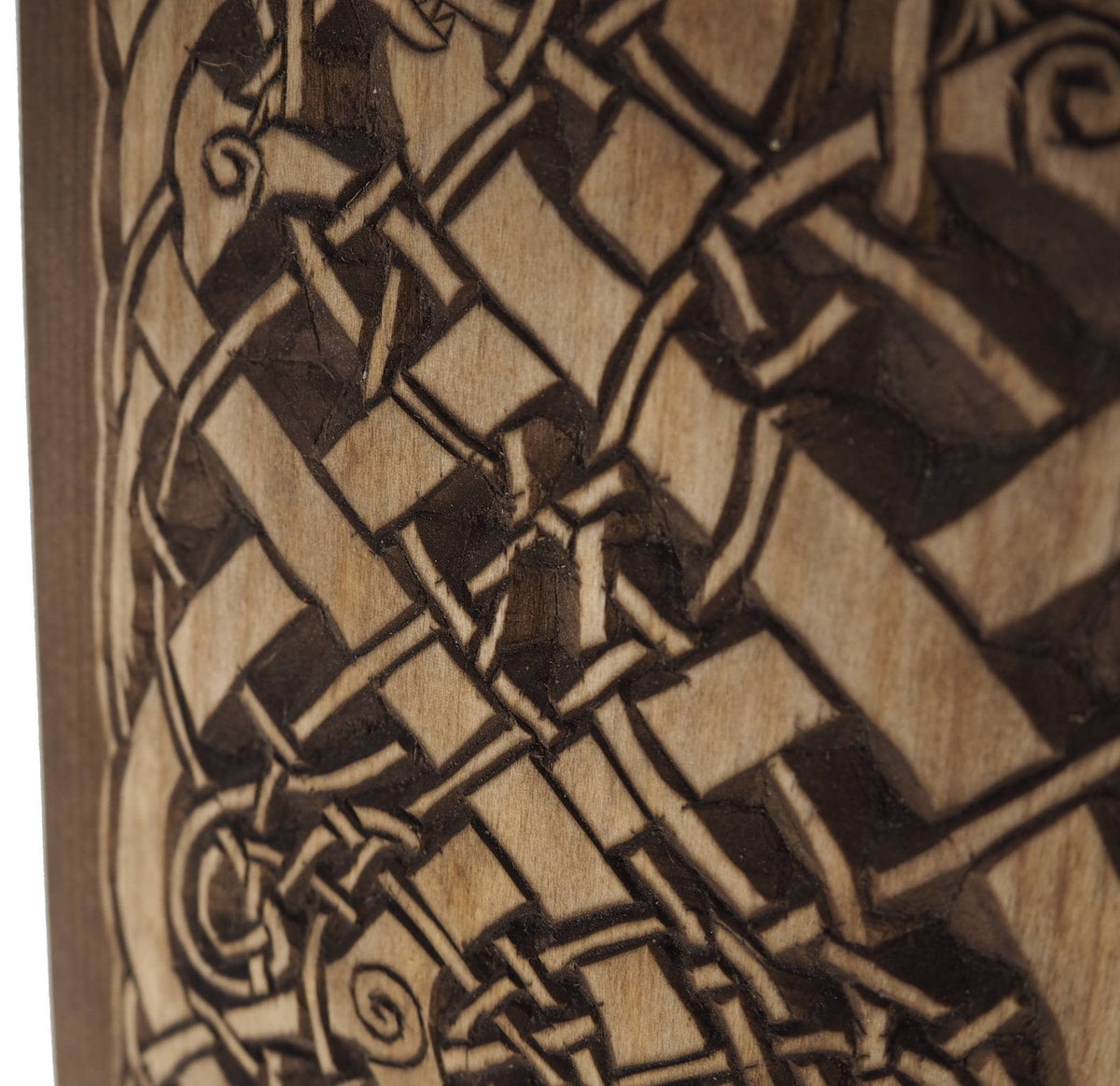 Wall sign, Urnes Dragons , Norge- carving from rune stone Viking decor, hand carved wall sign,Viking art,wall hanging,Norse ,Scandinavian