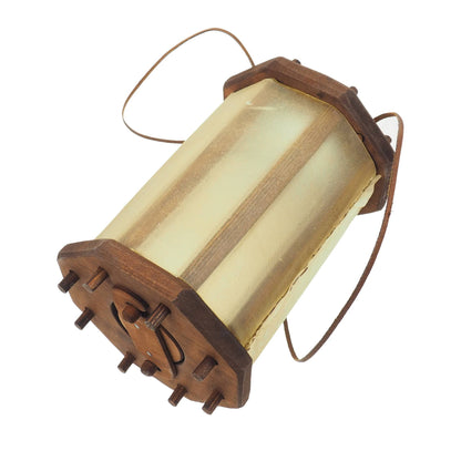 Wooden Medieval Lantern, opening from the bottom, Chestnut, Viking lamp, Larp, SCA, Lantern, Candle light, Historical Re-enactment