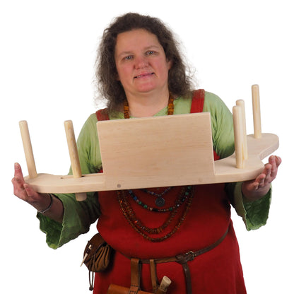 Big Tablet Weaving Loom, Card / Inkle,  Viking weaving, lap weaving medieval knitting tools, historical reenactment