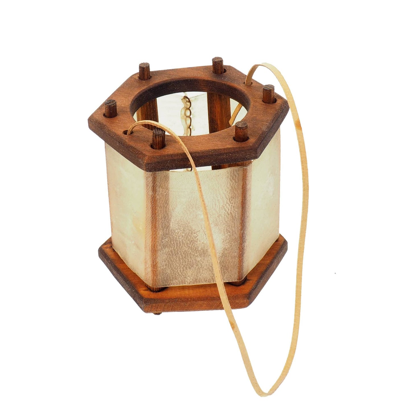 Small  Medieval Lantern,Chestnut  Witcher, wooden, Viking lamp, Larp, SCA, Lantern, Candle light, Historical Re-enactment