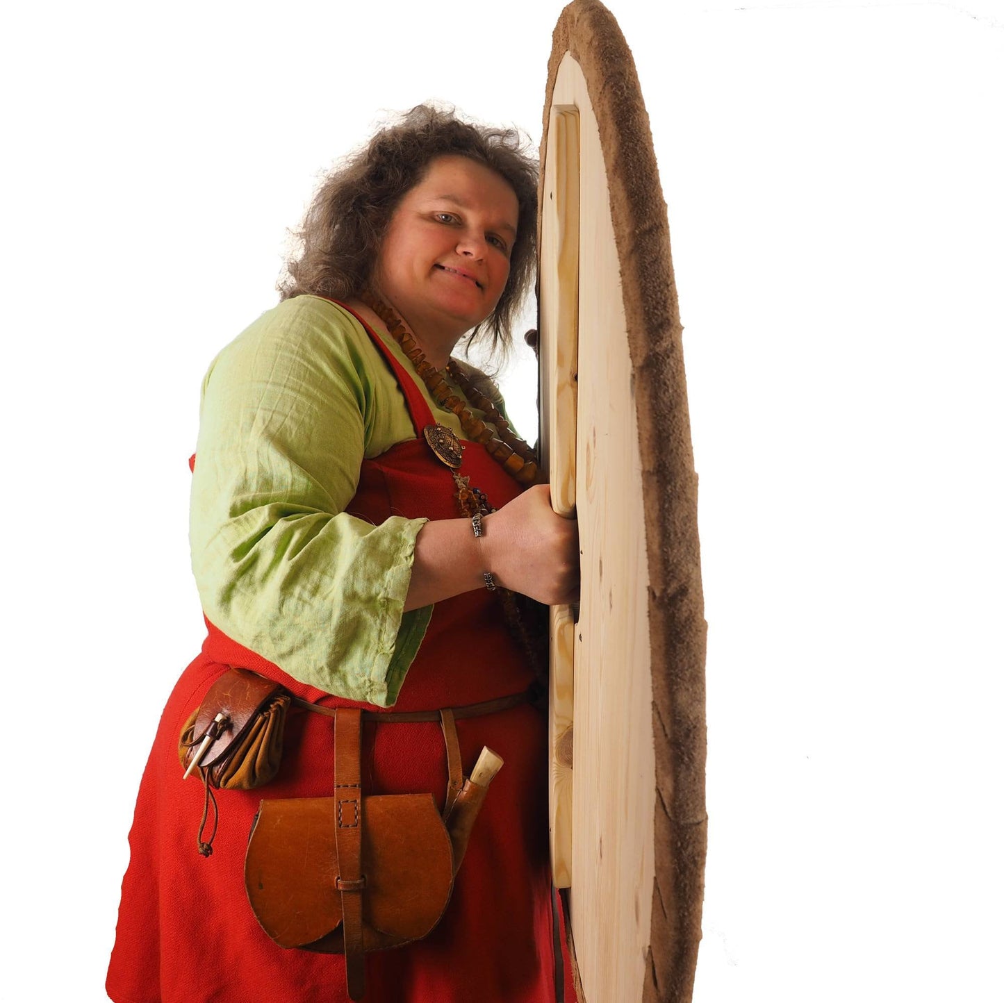 Blank Custom Viking Shield Design, 30 inches, blank surface, Norsman shield, wall decoration, LARP and reenactment, SCA-ready,
