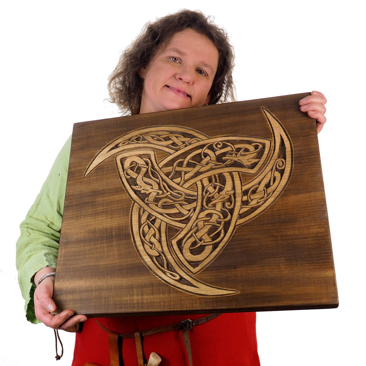 Big Wall sign, Odin's Triple Horn, Norway, Hand Carving, Viking decor, hand carved wall sign, Viking art, wall hanging, Scandinavian,Norway