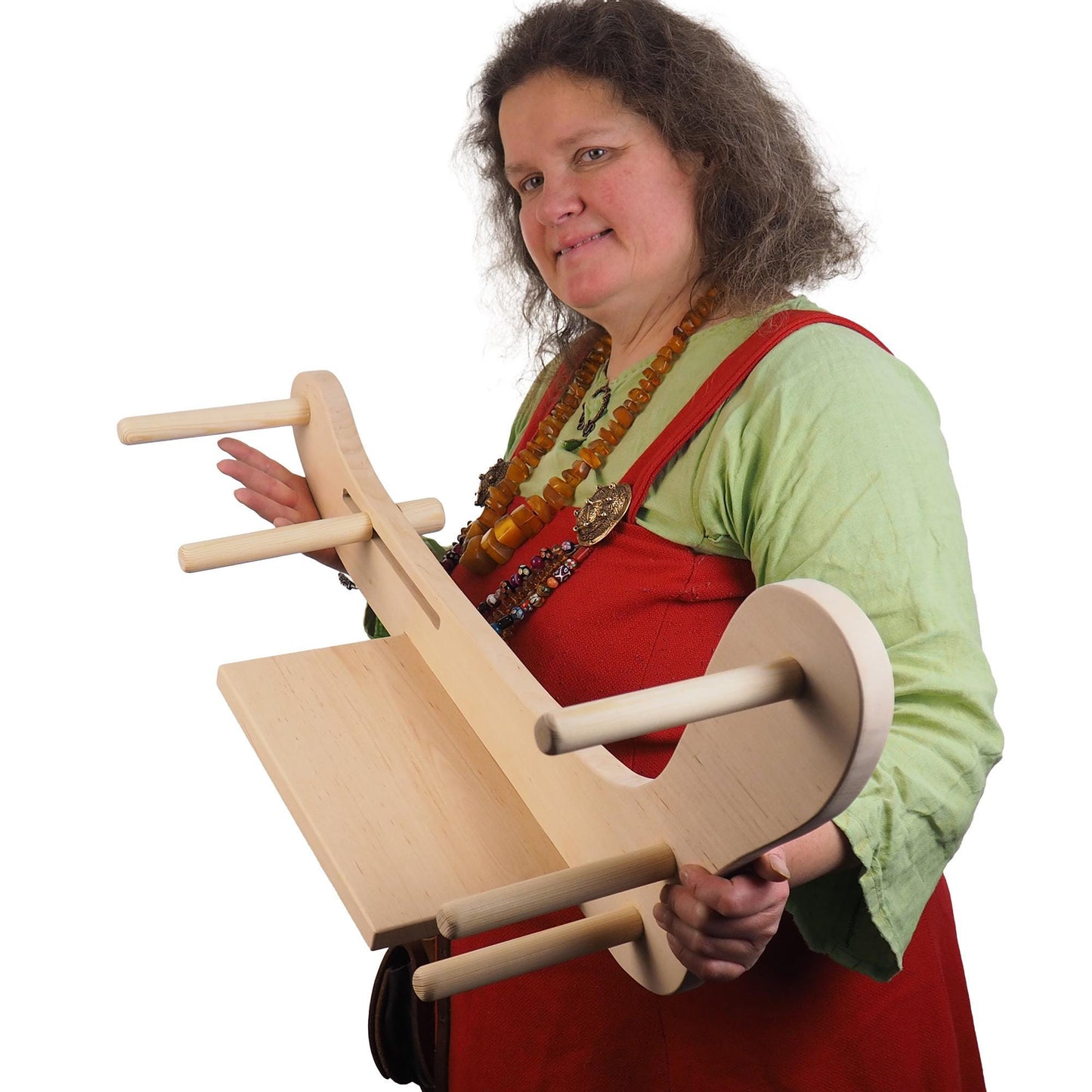 Big Tablet Weaving Loom, Card / Inkle,  Viking weaving, lap weaving medieval knitting tools, historical reenactment