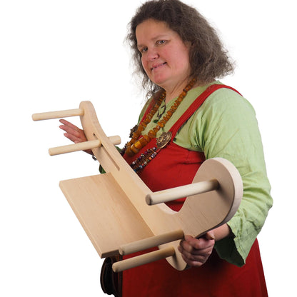 Big Tablet Weaving Loom, Card / Inkle,  Viking weaving, lap weaving medieval knitting tools, historical reenactment