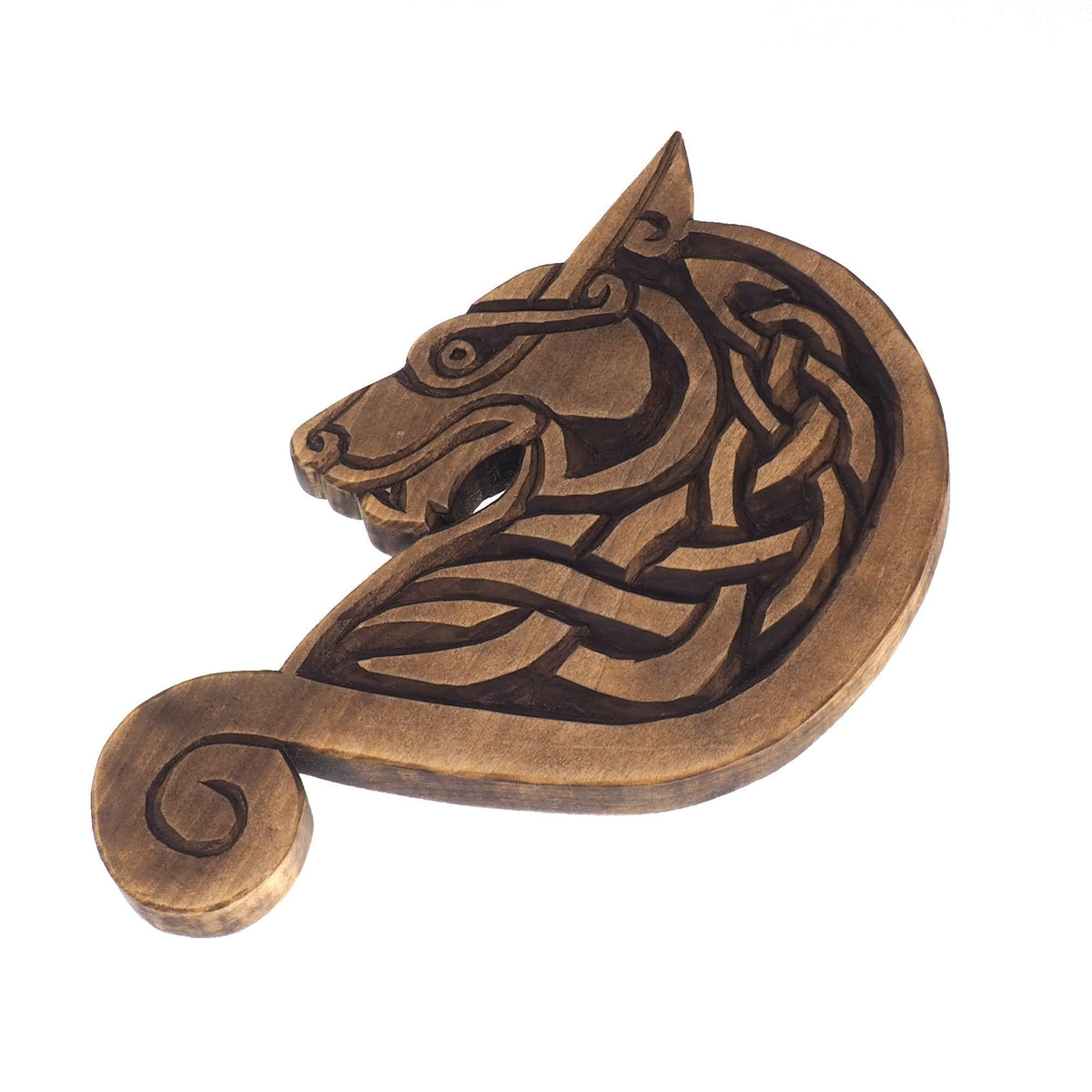 Viking wolf Wall Sign, Viking decor, hand carved wall sign, Viking art, wall hanging, carved bear. Norse art, Scandinavian, Viking  banner,