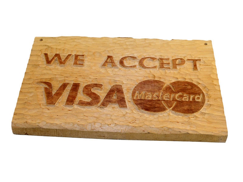 Personalized hand carved sign
