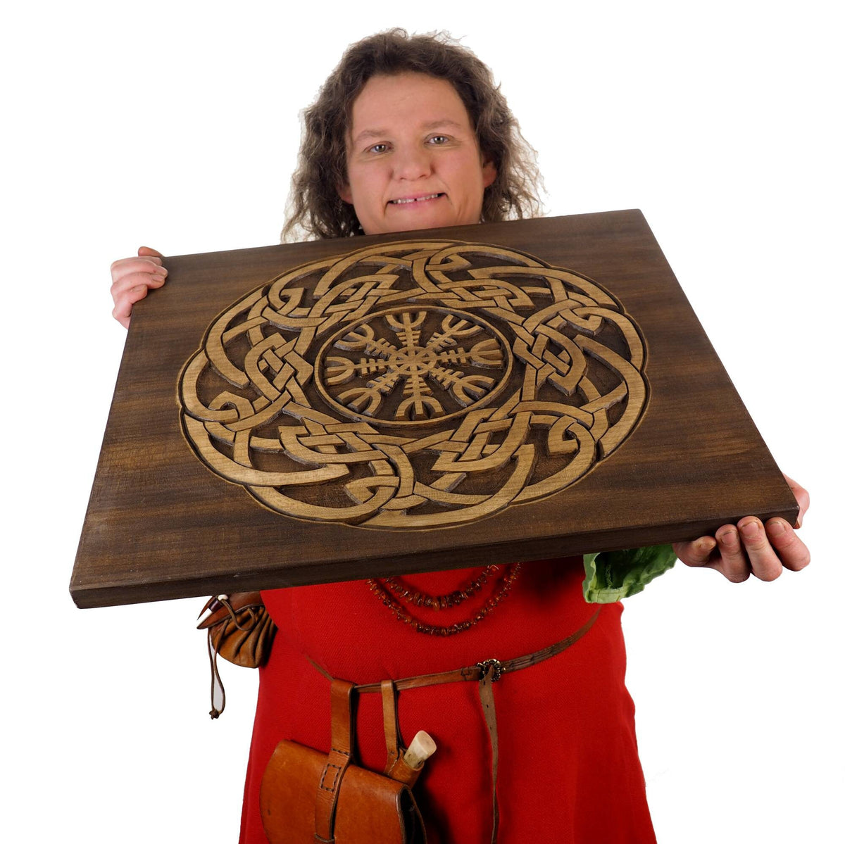 Big Wall sign, Aegishjalmur, Norway, Hand Carving, Viking decor, hand carved wall sign, Viking art, wall hanging, Norse, Scandinavian,Norway