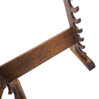 Viking personalized Stand for Weapons, standing, weapon rack with wolf head, hanging weapon holder , norsk style, medieval, Larp and SCA,