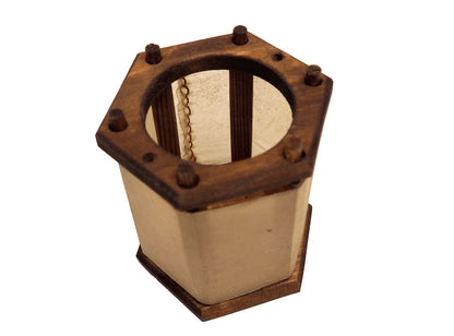 Small Wooden Medieval Lantern