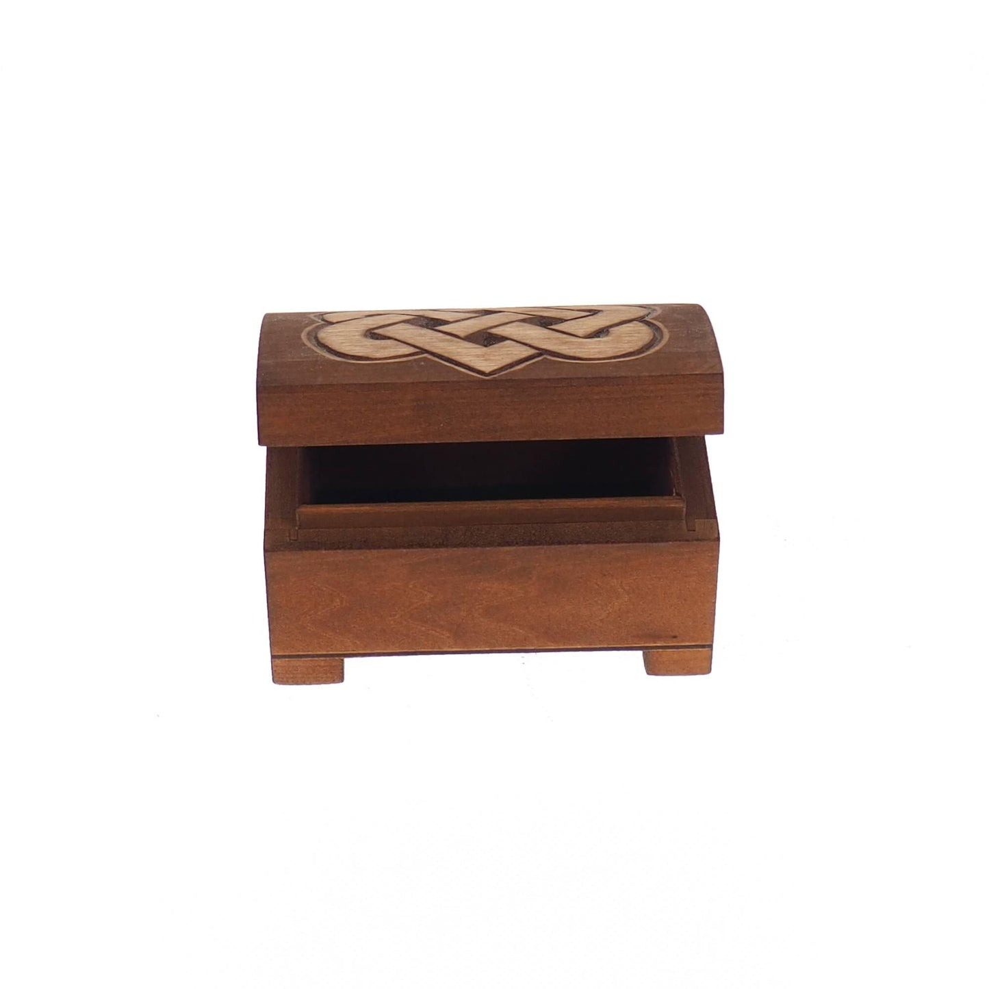 Wooden jewelry box, viking plait, hand carved, personalized, history pattern, gift box, custom jewelry box, wedding memory box,