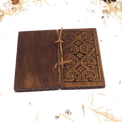 Wax tablet, Viking pattern, hand carved, medieval theme, perfect gift for him and for her, Larp and SCA, reenactment, Home decor, Novograd