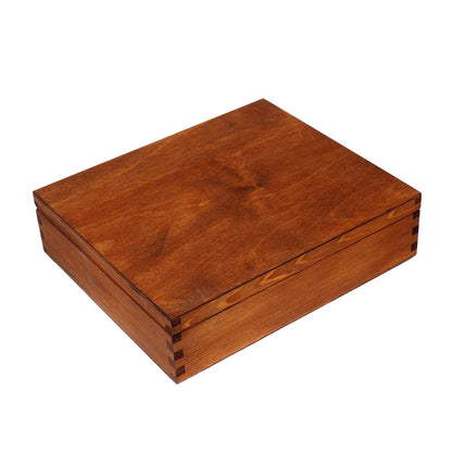 Handmade wooden  jewelry box, divided inside, 12 compartments,  memory box,  gift box, wooden box, personalized, jewelry organizer,