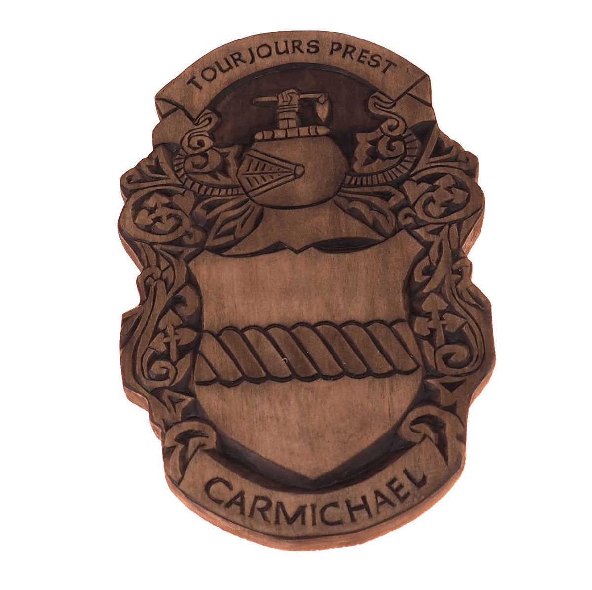 Pearson Personalized Family Crest, Hand Carved, Coat of Arms, Custom, Family Shield, Wooden Emblem, Wedding Wood Art, Heraldic, Woodcraft