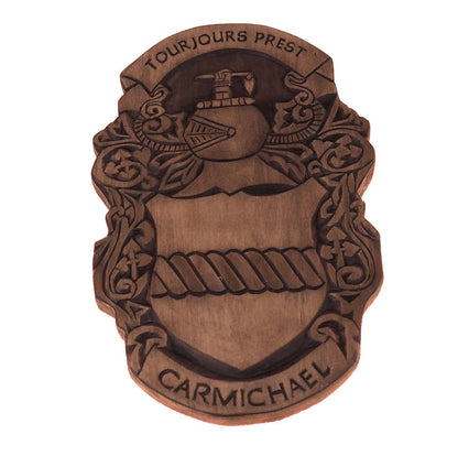 Pearson Personalized Family Crest, Hand Carved, Coat of Arms, Custom, Family Shield, Wooden Emblem, Wedding Wood Art, Heraldic, Woodcraft