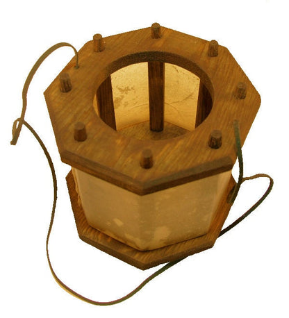 Medium Wooden Medieval Lantern