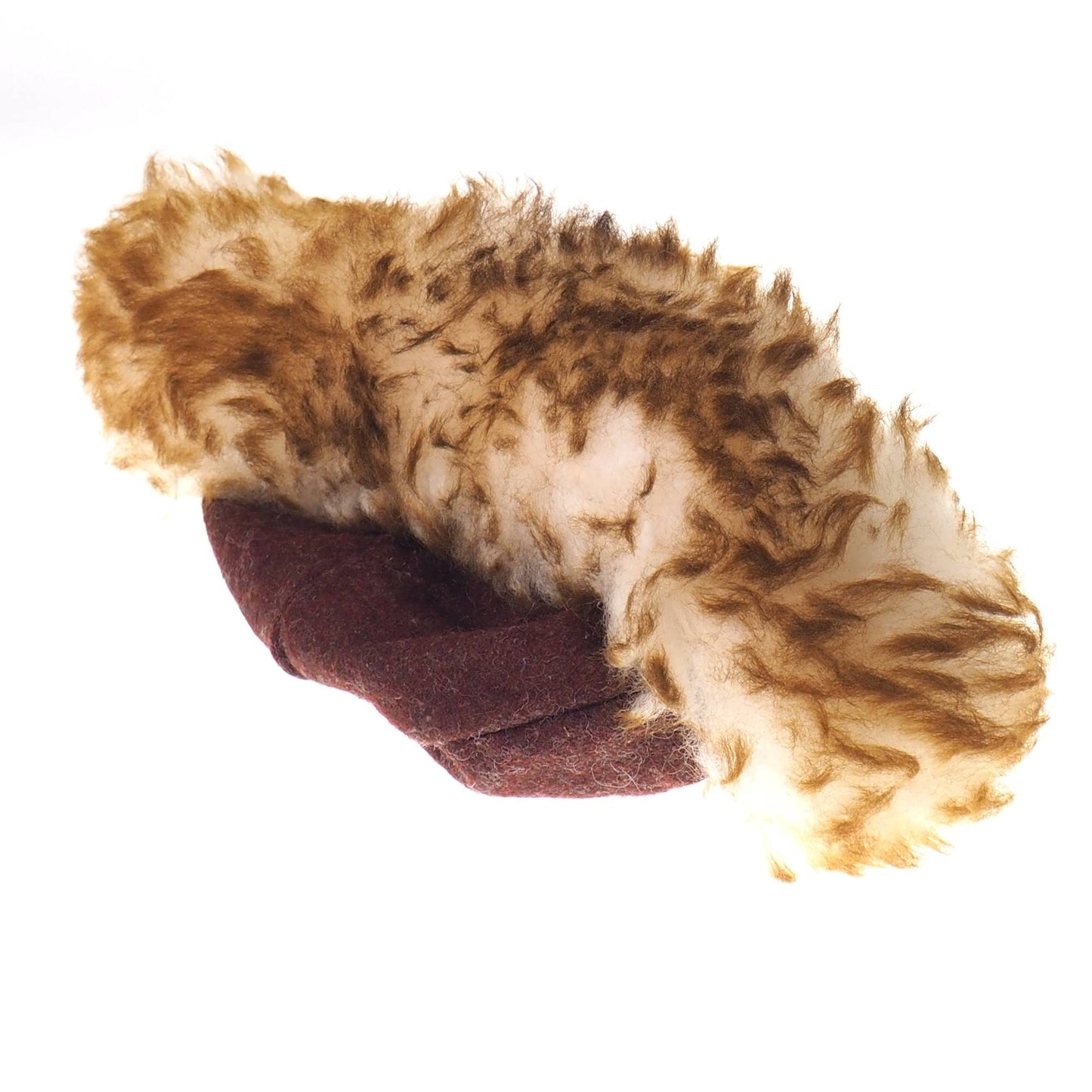 Viking violet wool hat, hand sewn, wool and sheep, larp, medieval, sca, unisex hat, Woolen headdress viking fur Slavic Viking clothing