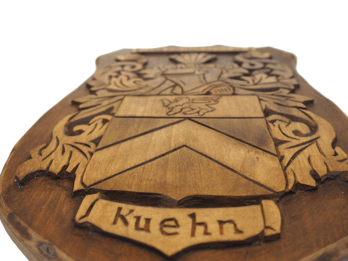Personalized Family Arms Crest, Hand Carved, Coat of Arms, Custom, Family Shield, Wooden Emblem, Wedding Wood Art, Heraldic, Woodcraft