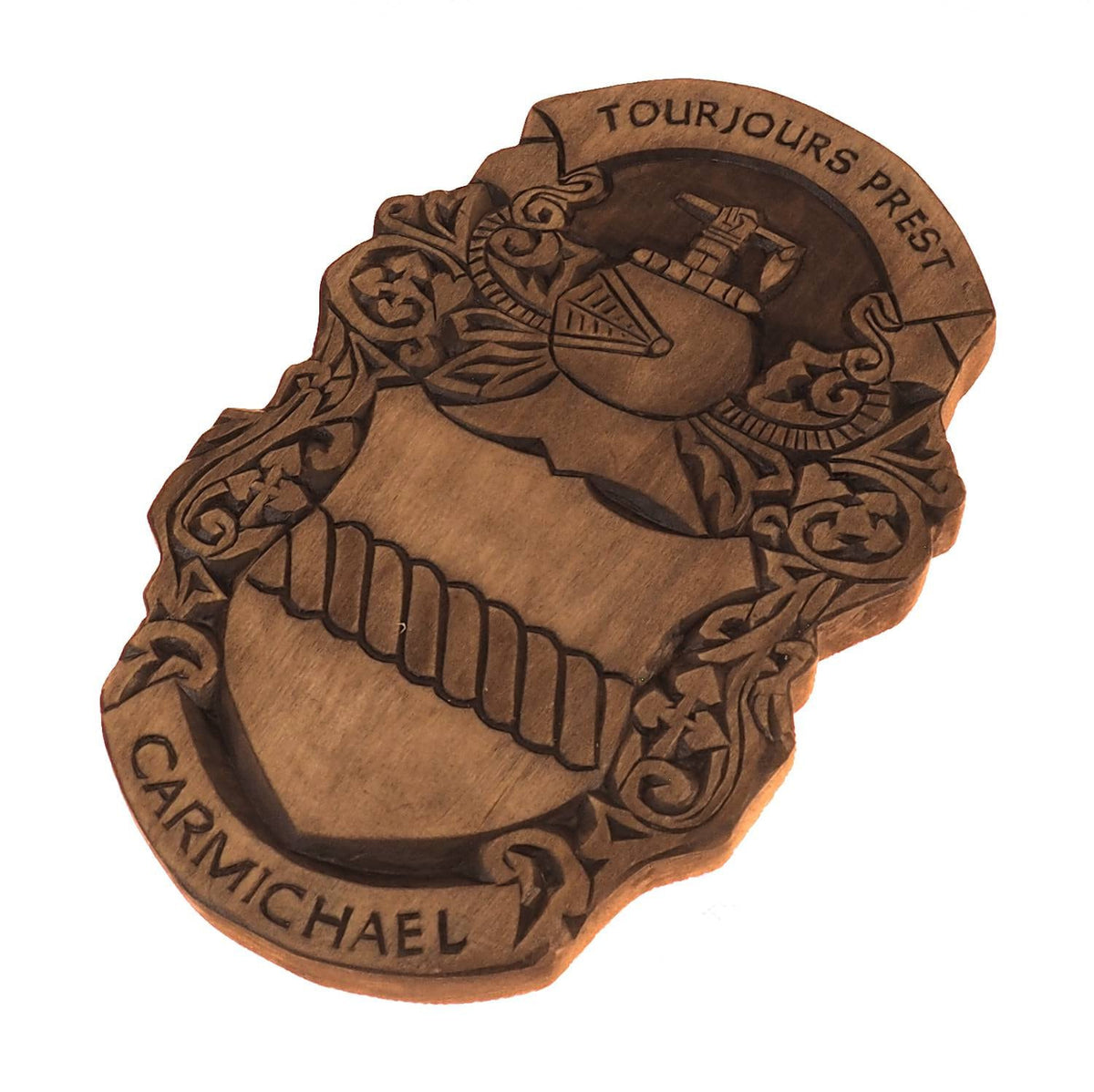 Pearson Personalized Family Crest, Hand Carved, Coat of Arms, Custom, Family Shield, Wooden Emblem, Wedding Wood Art, Heraldic, Woodcraft