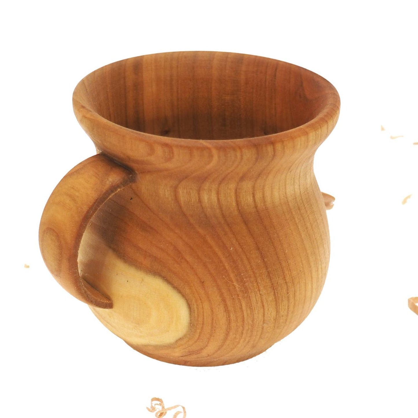 Loveley small cherry cup - bridesmaid gift - hand made natural