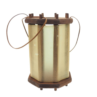 Wooden Medieval Lantern, opening from the bottom, Chestnut, Viking lamp, Larp, SCA, Lantern, Candle light, Historical Re-enactment