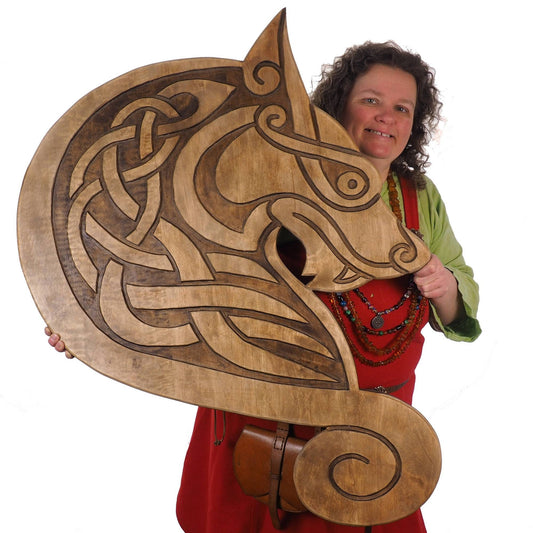 Big Wall sign, Viking Wolf, Norway, Hand Carving, Viking decor, hand carved wall sign, Viking art, wall hanging, Norse, Scandinavian,Norway
