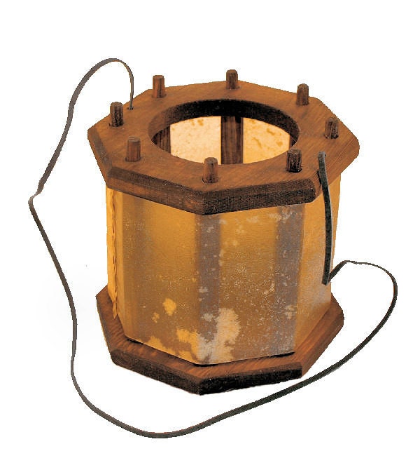 Medium Wooden Medieval Lantern
