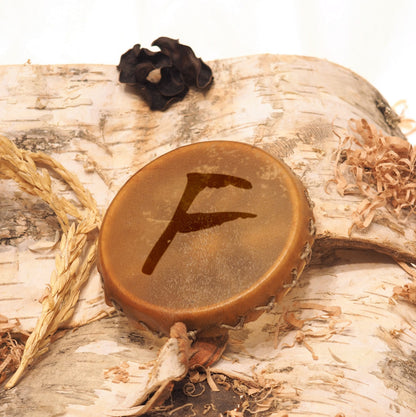 Small runic drum shamanic pedant, viking runic drum pendant, pedant jewelry, runes