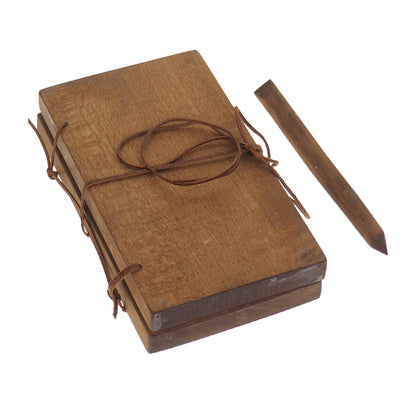 Wax tablet, Viking pattern, hand made, medieval theme, gift , Larp and SCA, reenactment,