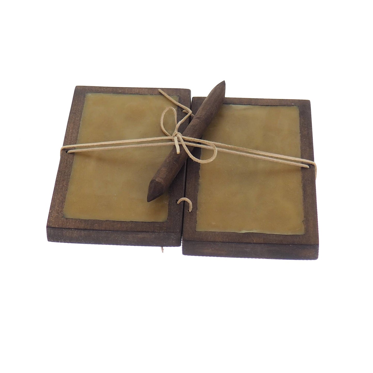 Wax tablet, oak color Viking pattern, hand made, medieval, Larp, SCA, reenactment, Home decor,