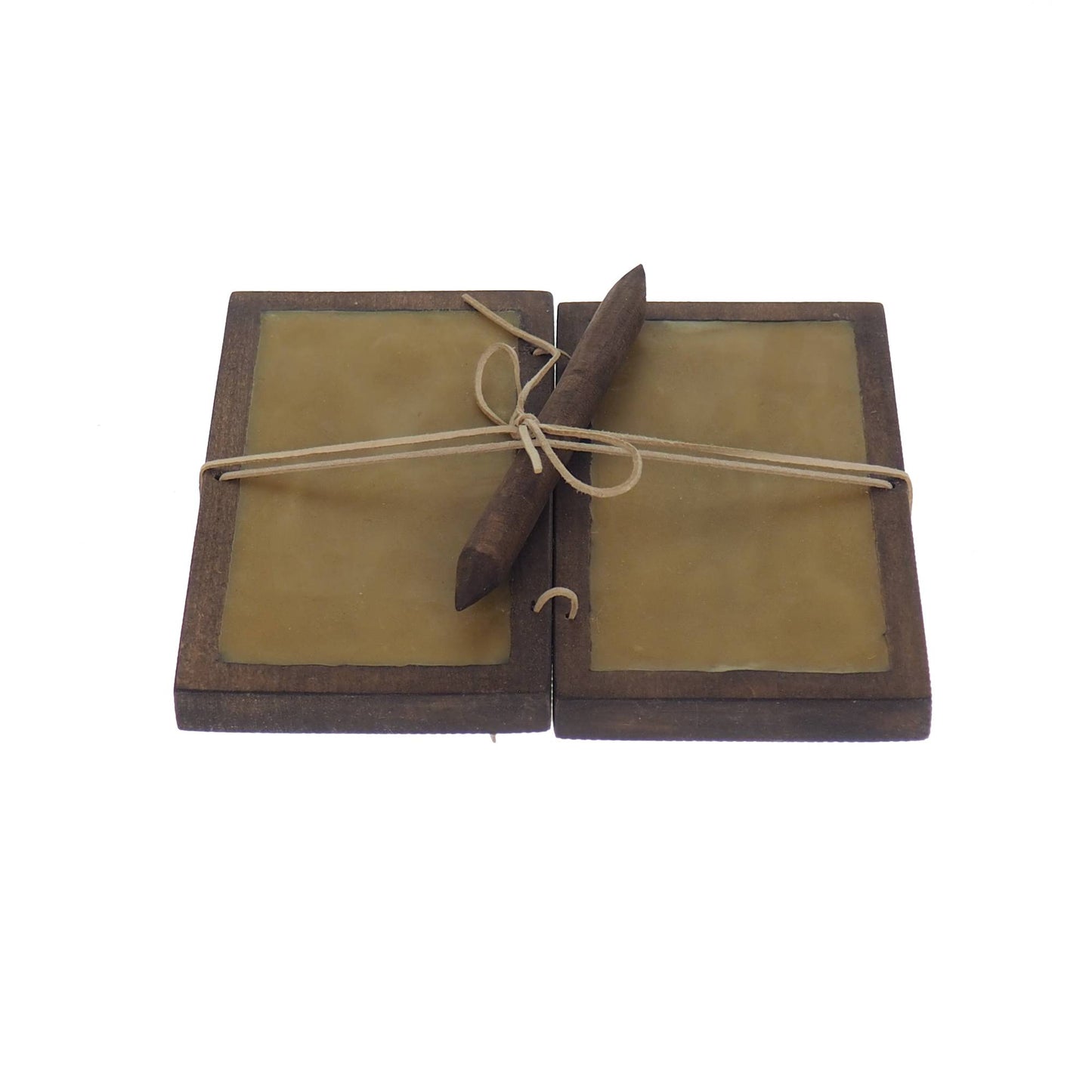Wax tablet, oak color Viking pattern, hand made, medieval, Larp, SCA, reenactment, Home decor,
