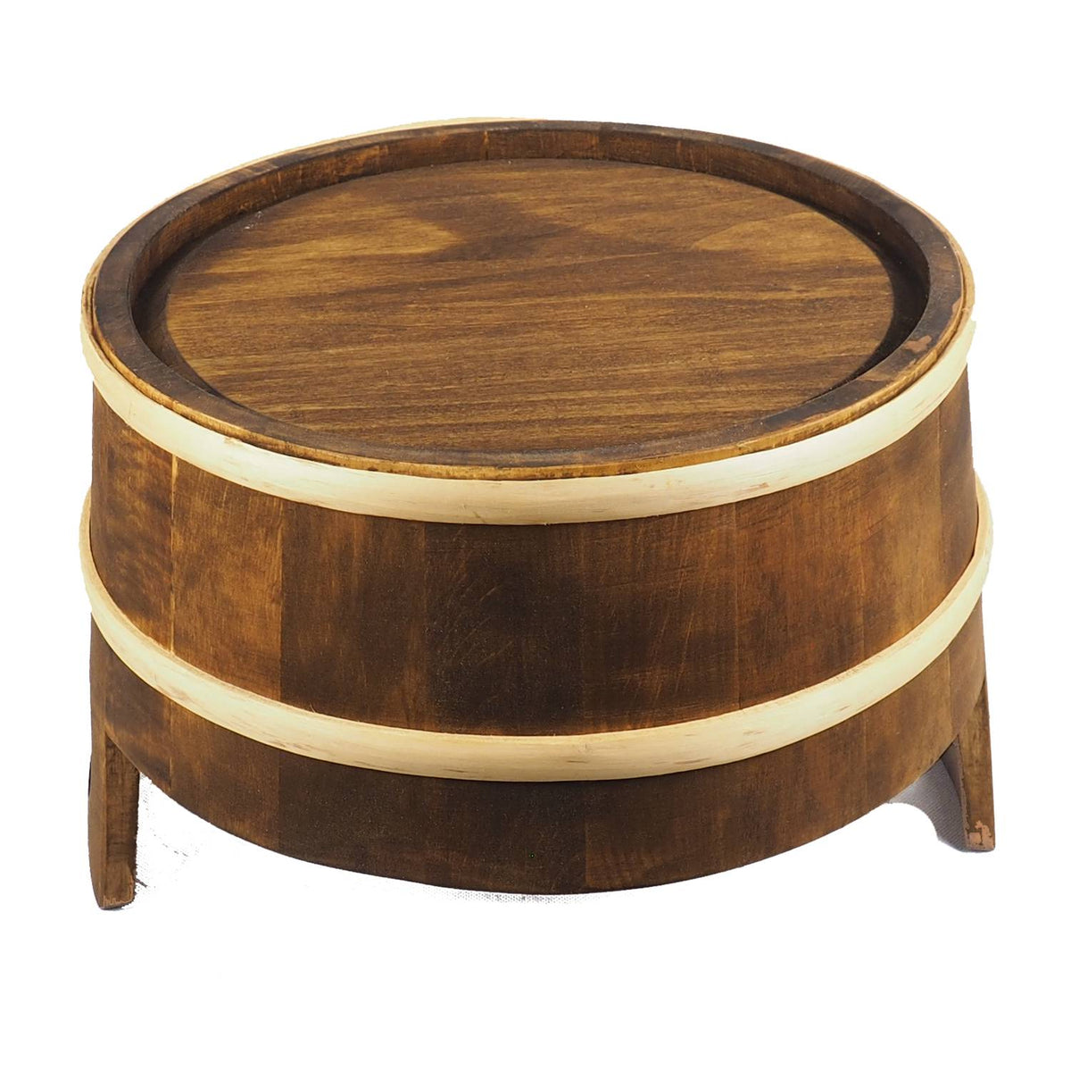 Wooden Tub, Water Bucket , 3 galon, 13 Litre, wedding gift, SCA Larp, handmade, pesonalized,