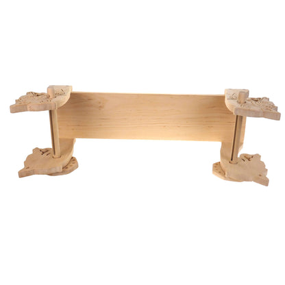 Dragon Head Handmade Alder Wood Tablet Weaving Loom: Viking Knit, Medieval Reenactment