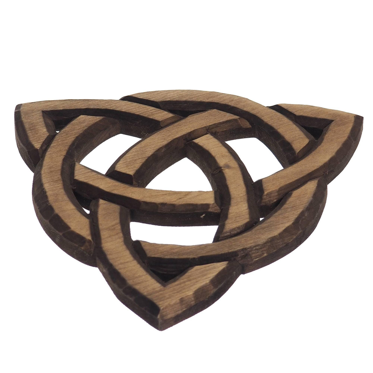 Triquetra Wall Sign, Viking decor, hand carved wall sign, Viking art, wall hanging, carved bear. Norse art, Scandinavian, Irish, Celtic