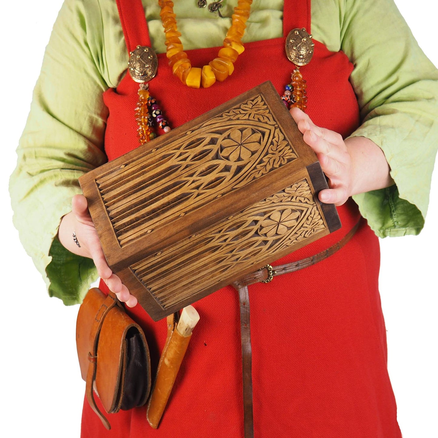 Small Personalized Wood Urn For Human Ashes, Wooden Memorial Box, Carved Keepsake Cremation Urns, Cremation Boxes For Burial Medieval Gothic