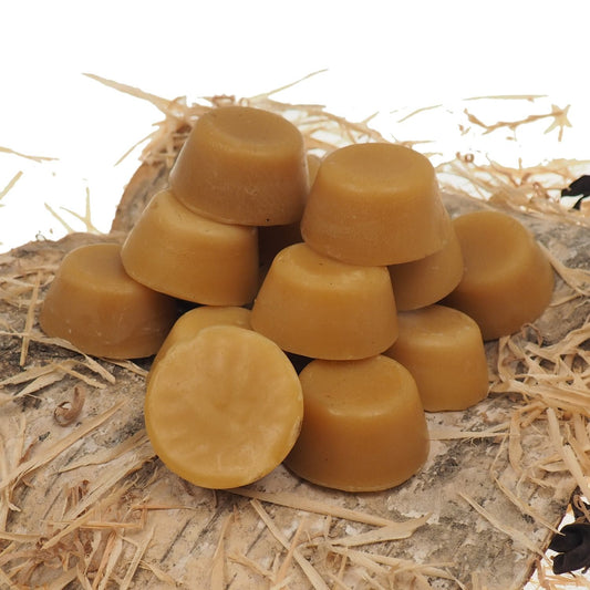 Pure Beeswax piece 2 oz, 60 gram, Unscented Beeswax cake, for handcrafters supply, Natural Eco Friendly for for Meditation, Prayer or Altar